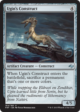 Ugin’s Construct - Fate Reforged Spoiler