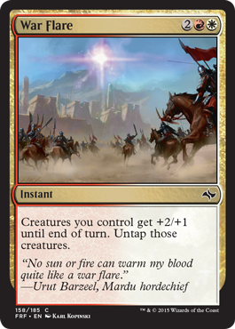 War Flare - Fate Reforged Spoiler