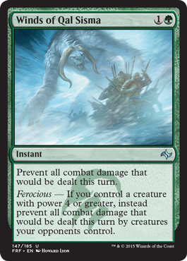 Winds of Qal Sisma - Fate Reforged Spoiler