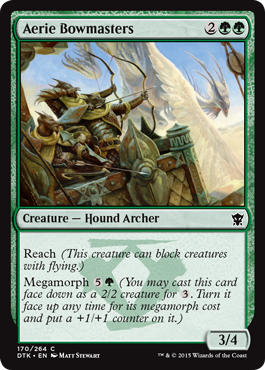 Aerie Bowmasters - Dragons of Tarkir Spoiler