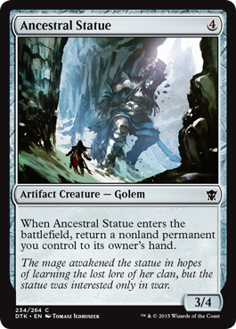 Ancestral Statue - Dragons of Tarkir Spoile