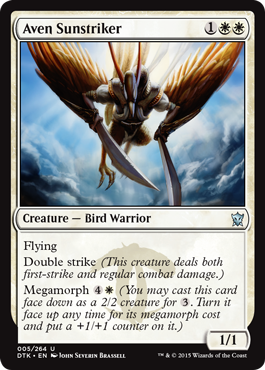 Aven Sunstriker - Dragons of Tarkir Spoiler