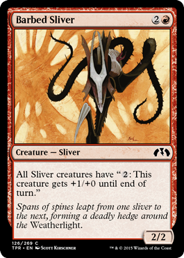 Barbed Sliver - Tempest Remastered Spoiler