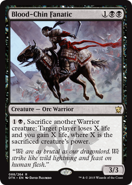 Blood-Chin Fanatic - Dragons of Tarkir Spoiler