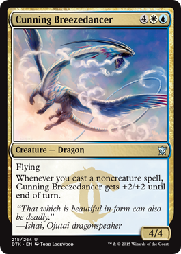 Cunning Breezedancer - Dragons of Tarkir Spoiler