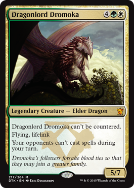 Dragonlord Dromoka - Dragons of Tarkir Spoiler