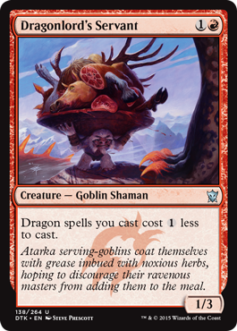 Dragonlord's Servant - Dragons of Tarkir Visual Spoiler