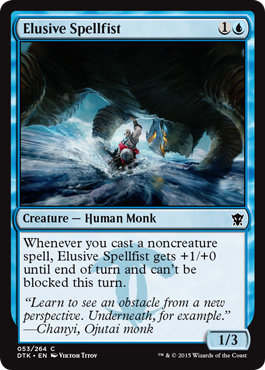 Elusive Spellfist - Dragons of Tarkir Spoile