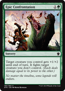 Epic Confrontation - Dragons of Tarkir Spoiler