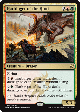 Harbringer of the Hunt - Dragons of Tarkir Spoiler
