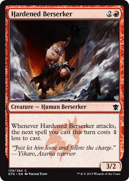 Hardened Berserker - Dragons of Tarkir Spoile