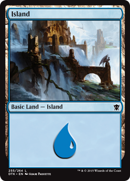 Island 3 - Dragons of Tarkir Spoile