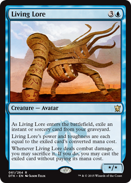 Living Lore - Dragons of Tarkir Spoile