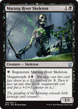 Marang River Skeleton - Dragons of Tarkir Spoiler