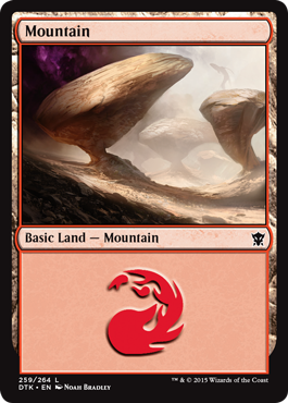 Mountain 1 - Dragons of Tarkir Spoile