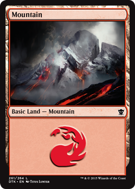Mountain 3 - Dragons of Tarkir Spoile