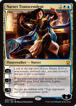 Narset Transcendent - Dragons of Tarkir Planeswalker