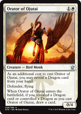 Orator of Ojutai - Dragons of Tarkir Spoile