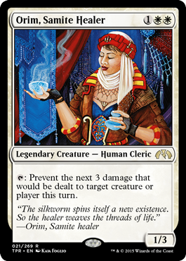 Orim, Samite Healer - Tempest Remastered Spoiler