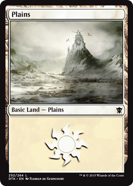 Plains 3 - Dragons of Tarkir Spoile