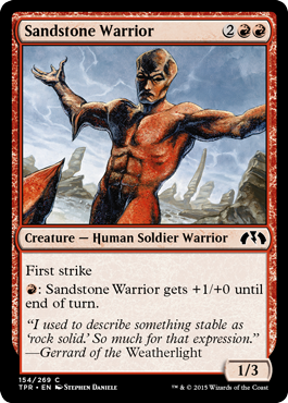 Sandstone Warrior - Tempest Remastered Spoiler