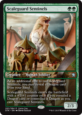 Scaleguard Sentinels (Promo) - Dragons of Tarkir Spoiler