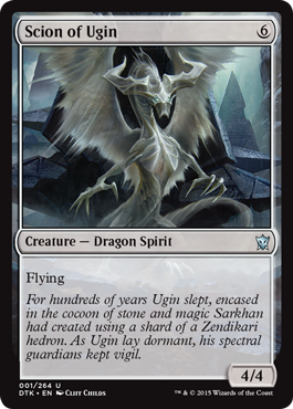 Scion of Ugin - Dragons of Tarkir Spoiler