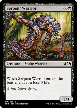Serpent Warrior - Tempest Remastered Spoiler