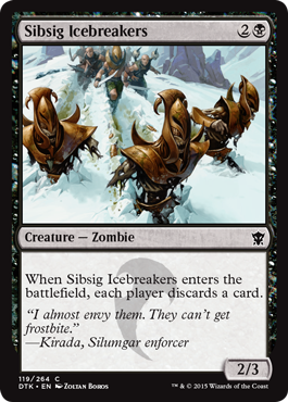 Sibsig Icebreakers - Dragons of Tarkir Spoile