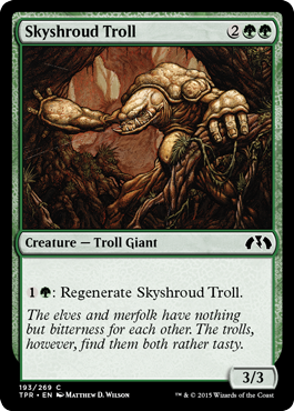 Skyshroud Troll - Tempest Remastered Spoiler