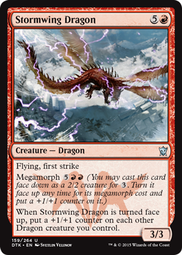 Stormwing Dragon - Dragons of Tarkir Spoiler