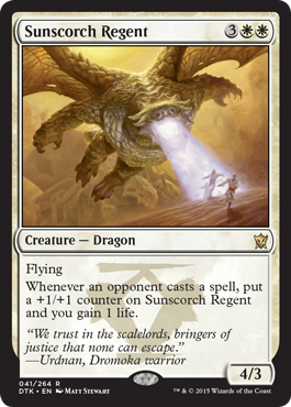 Sunsorch Regent - Dragons of Tarkir Spoiler