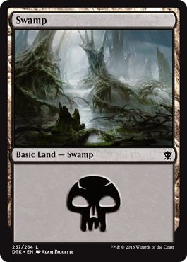 Swamp 2 - Dragons of Tarkir Spoile