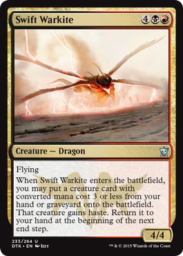 Swift Warkite - Dragons of Tarkir Spoiler