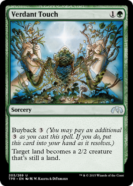 Verdant Touch - Tempest Remastered Spoiler