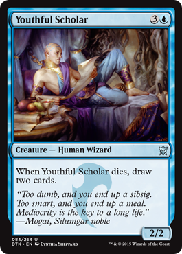 Youthful Scholar - Dragons of Tarkir Spoile