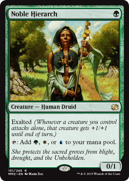 Noble Hierarch - Modern Masters Spoiler