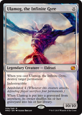 Ulamog, the Infinite Gyre - Modern Masters Spoiler