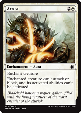 Arrest - Modern Masters 2015 Spoiler