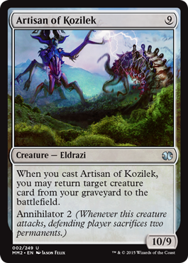 Artisan of Kozilek - Modern Masters Spoiler