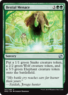 Bestial Menace - Modern Masters 2015 Spoiler