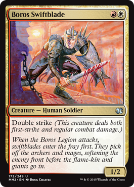 Boros Swiftblade - Modern Masters 2015 Spoiler