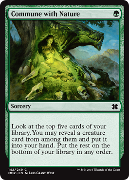 Commune with Nature - Modern Masters 2015 Spoiler