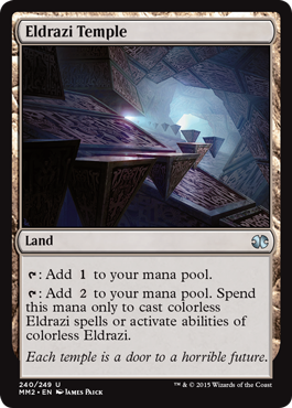 Eldrazi Temple - Modern Masters Spoiler