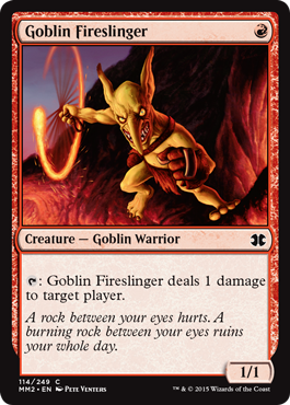 Goblin Fireslinger - Modern Masters Spoiler