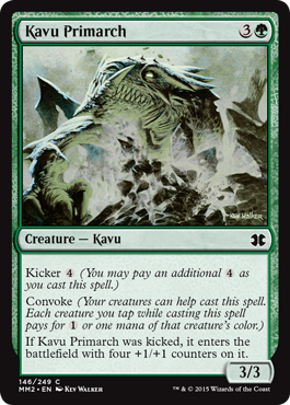 Kavu Primarch - Modern Masters 2015 Spoiler