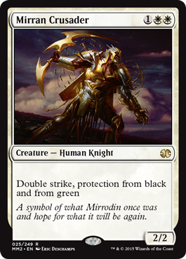 Mirran Crusader - Modern Masters 2015 Spoiler