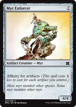 Myr Enforcer - Modern Masters 2015 Spoiler