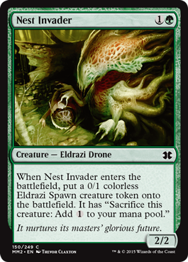 Nest Invader - Modern Masters 2015 Spoiler