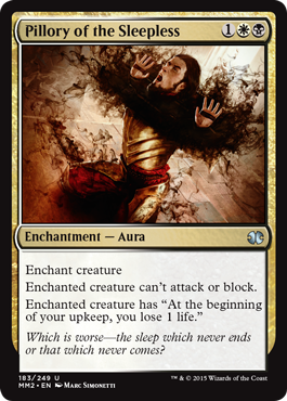 Pillory of the Sleepless - Modern Masters 2015 Spoiler